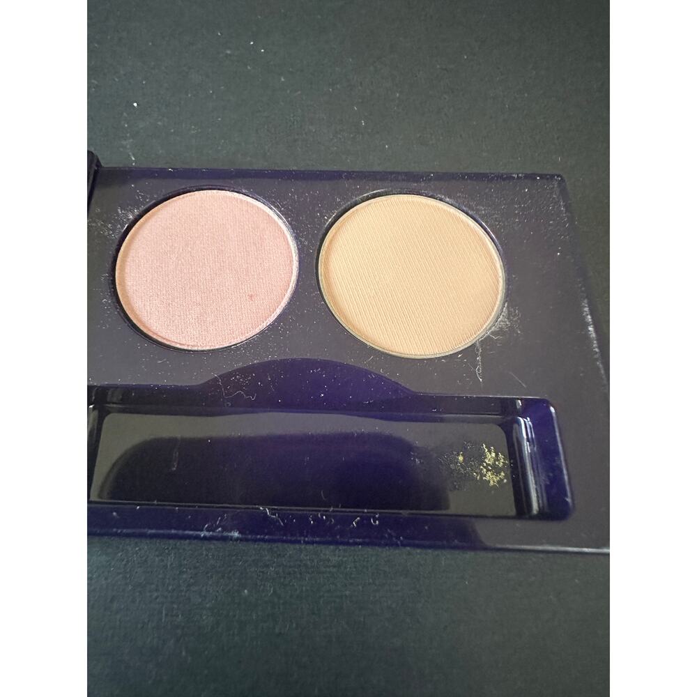 NOS VTG Estee Lauder Compact Disc Eyeshow in Pink and Orange